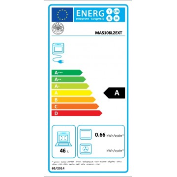 Bertazzoni MAS10 6L 2E X T Μικτή Κουζίνα